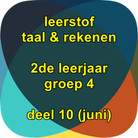 Leerstof 2de leerjaar (nr10)