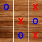 Tic Tac Toe - wood board