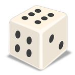 Dice for backgammon