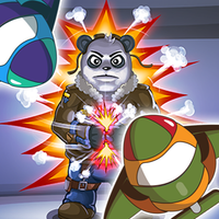 Sky Force Panda Airplane