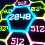 Neon Puzzle 2048: Merge Games