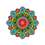 Coloring Art Mandala