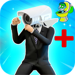 Camera Man Toilet Fight Game