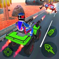 ATV Quad Bike Shooting Racing