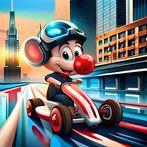 Speedy Mouse Kart Racing