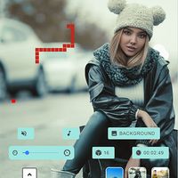 Snake Game with wallpaper