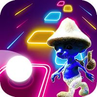 Smurf Cat tiles hop Music 3D