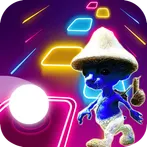 Smurf Cat tiles hop Music 3D