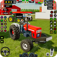 Cargo Tractor Driving Game 3D