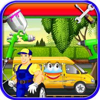 Mini Bus Repairing Simulator - Real Auto Mechanic