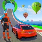 GT Car Superhero Car Stunts