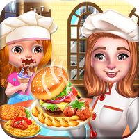 Mommy and baby cooking