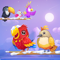 Cute Bird Sort : Color Puzzle