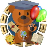 Preschool kids learning words