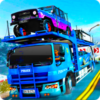 Police Transport Trailer Truck