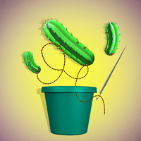 Sew The Broken Wares:3D Sewing