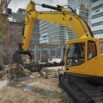 Riding a Excavator Simulator