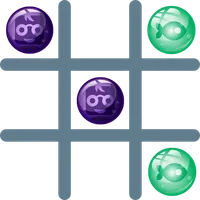 Tic Tac Toe bubble