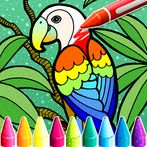 Bird Book Coloring: Painting B