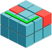 CubeLine puzzle game