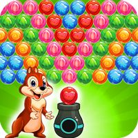 Squirrel Fruit Bubble Shoot