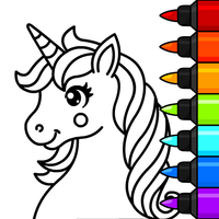Unicorn Coloring Game For Kids