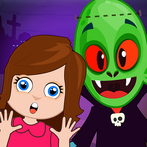 Pretend city haunted house