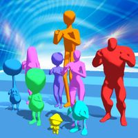 Stickmen Crowd Fight