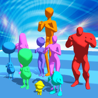 Stickmen Crowd Fight