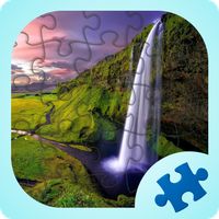 Waterfall jigsaw puzzles games