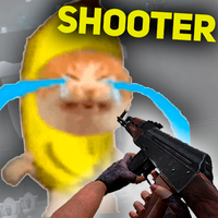 Happy BananaCat Shooter Attack