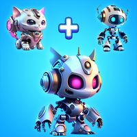 AI Mix Robot & Vehicle Merge