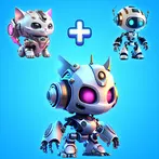 AI Mix Robot & Vehicle Merge
