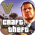 GTA 5 MCPE , Theft Craft Autos