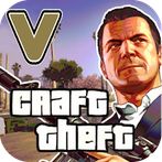 GTA 5 MCPE , Theft Craft Autos