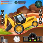 Toddler Builder Trucks On Hill