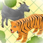 Jungle Board Game(TigerVsGoat)