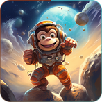 Planet Jumper:Monkey Astronaut