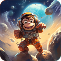 Planet Jumper:Monkey Astronaut