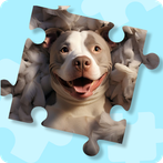 Pitbull Dogs Jigsaw Puzzles