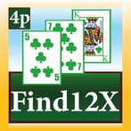 Brain Card Game - Find12x 4P