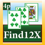 Brain Card Game - Find12x 4P