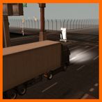 Truck Cargo Driver City
