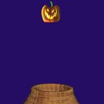 Catch pumpkins on halloween