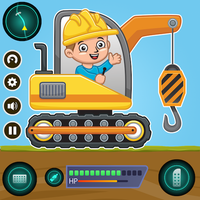 Kids Construction Truck Repair