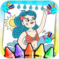 Mermaid Coloring:Mermaid games
