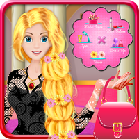 Braided Hair Salon Girl Game