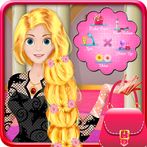 Braided Hair Salon Girl Game