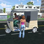 Tuk Tuk Auto Rickshaw Drive 3D