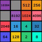 2048-16384 Number Puzzle Game